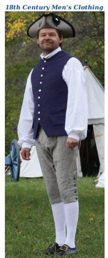 townsend colonial clothing men